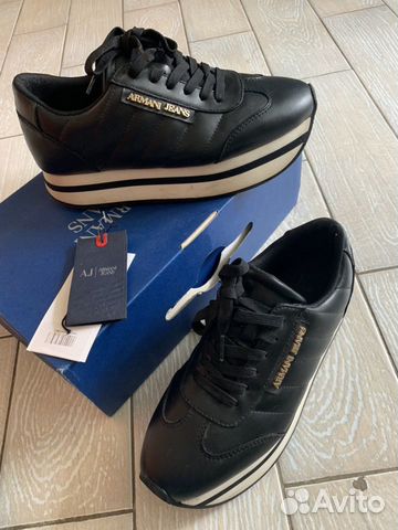 Кроссовки Armani Jeans нат.кожа Кроссовки Armani Jeans нат.кожа