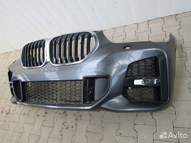 Бампер передний M рестайлинг в сборе на BMW X1 F48 Бампер передний M рестайлинг в сборе на BMW X1 F48