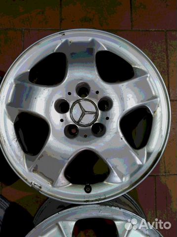 Диски бу оригинал R17 LU на Mercedes