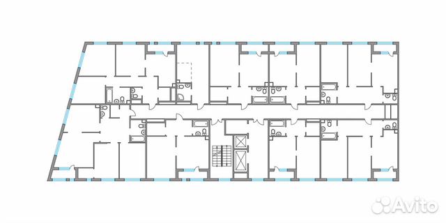 1-к квартира, 45.5 м², 13/26 эт.