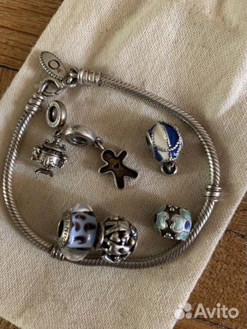 Украшение шарм браслет Pandora Украшение шарм браслет Pandora