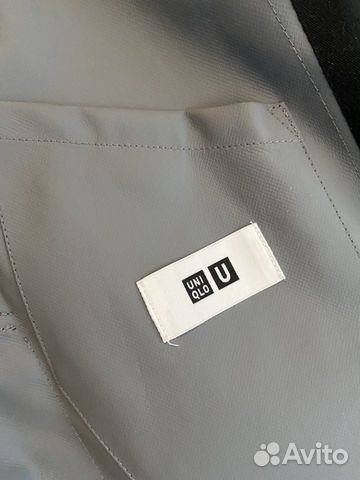 Плащ тренч Uniqlo U новый черный Плащ тренч Uniqlo U новый черный