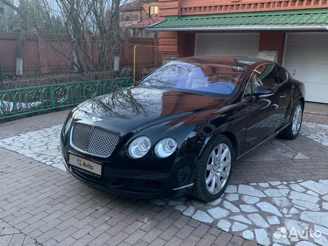 Bentley Continental GT 6.0 AT, 2006, 66 000 км