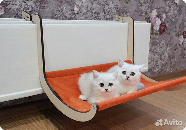 Гамак для кошек на батарею Гамак для кошек на батарею