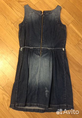 Сарафан Ermanno Scervino на 10 лет джинсовый