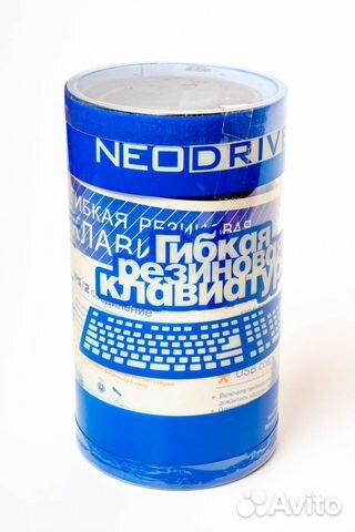 Гибкая резиновая USB-клавиатура Neodrive Гибкая резиновая USB-клавиатура Neodrive