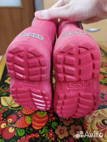 Сапоги crocs c8