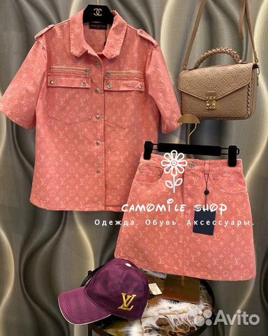 Джинсовый костюм Louis Vuitton (42/44) Джинсовый костюм Louis Vuitton (42/44)