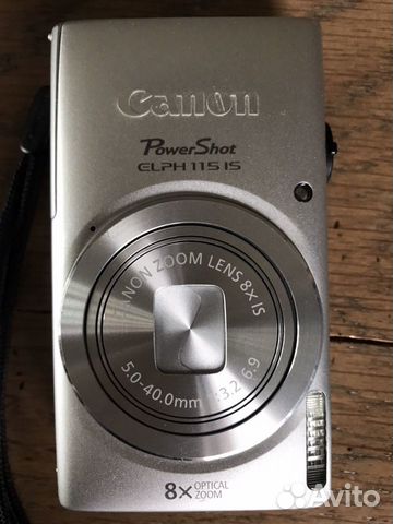 Компактный фотоаппарат Canon PowerShot elph 115 IS