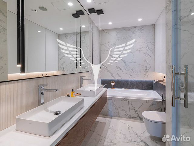 2-к квартира, 88.8 м², 73/95 эт.