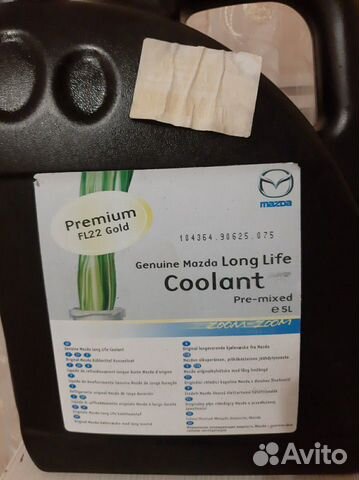 Охлаждающая жидкость FL22Gold используется в Мазда