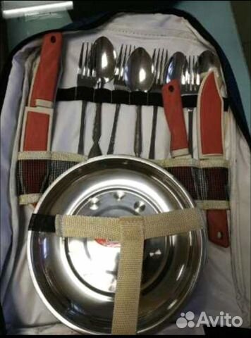 Рюкзак с посудой для туриста Рюкзак с посудой для туриста