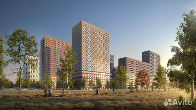 1-к квартира, 33.6 м², 23/25 эт. 1-к квартира, 33.6 м², 23/25 эт.