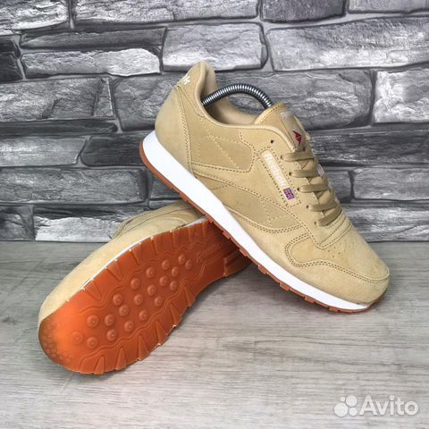 Кроссовки Reebok classic бежевые Кроссовки Reebok classic бежевые