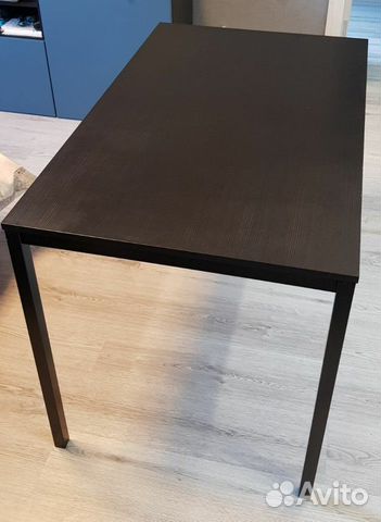 Стол черный 110*67 Икеа Стол черный 110*67 Икеа