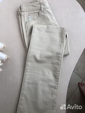 Armani Jeans Джинсы новые, 27 р, бежевые