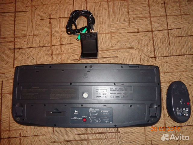 Беспроводная клавиатура и мышь Logitech EX110 Беспроводная клавиатура и мышь Logitech EX110
