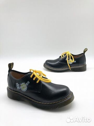 Лоферы Dr. Martens на высокой подошве