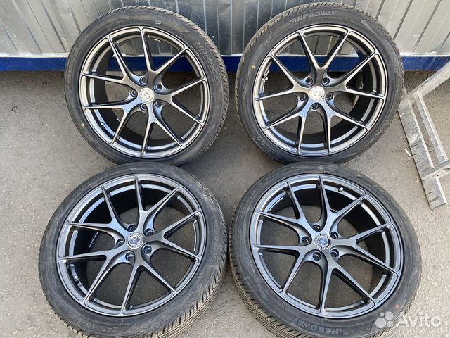 Колёса в сборе R19 HRE Matt Gun Met для Kia Optima Колёса в сборе R19 HRE Matt Gun Met для Kia Optima