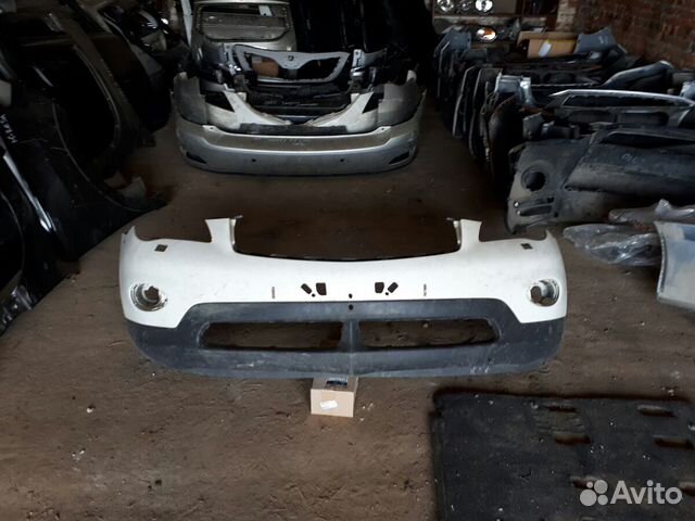Бампер передний на infiniti EX Q70