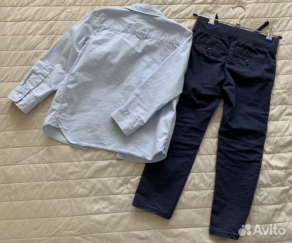 Рубашка H&M брюки Gap