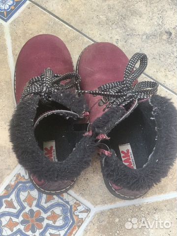 Детские осенние ботинки Детские осенние ботинки