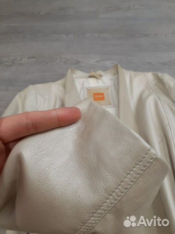 Куртка кожаная Boss Orange Куртка кожаная Boss Orange