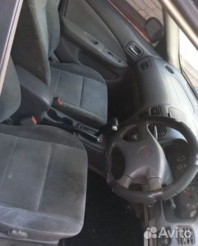 Nissan Sunny 1.3 AT, 1998, битый, 400 000 км