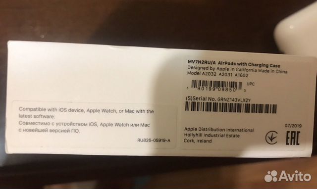 Наушники Airpods 2 оригинал Наушники Airpods 2 оригинал