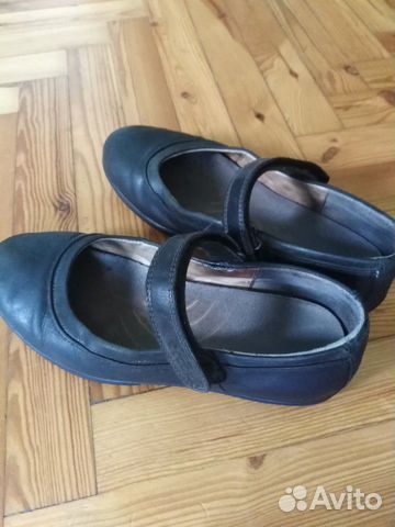 Туфли ecco чёрные р. 35-36 Туфли ecco чёрные р. 35-36