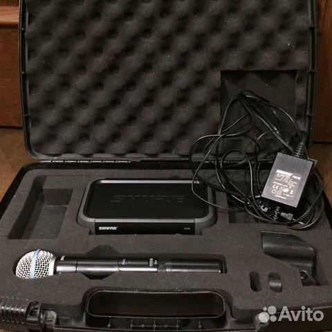 Радиосистема: радиомикрофон Shure beta 58a, Pgx2 Радиосистема: радиомикрофон Shure beta 58a, Pgx2