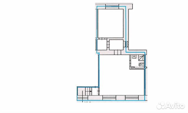 Торговое помещение, 55 м²