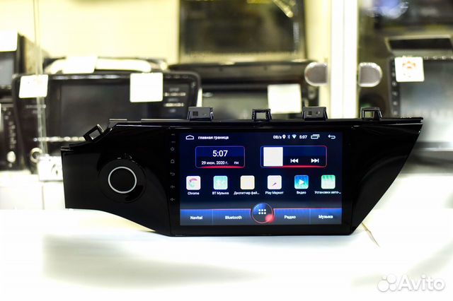 Штатное головное устройство KIA RIO 4 Android