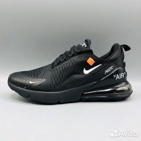Кроссовки Nike AIr Max 270 Off White черные Кроссовки Nike AIr Max 270 Off White черные
