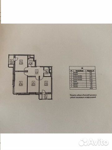 3-к квартира, 84 м², 6/24 эт.