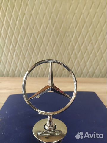 Эмблема на капот Mercedes-Benz значок Эмблема на капот Mercedes-Benz значок