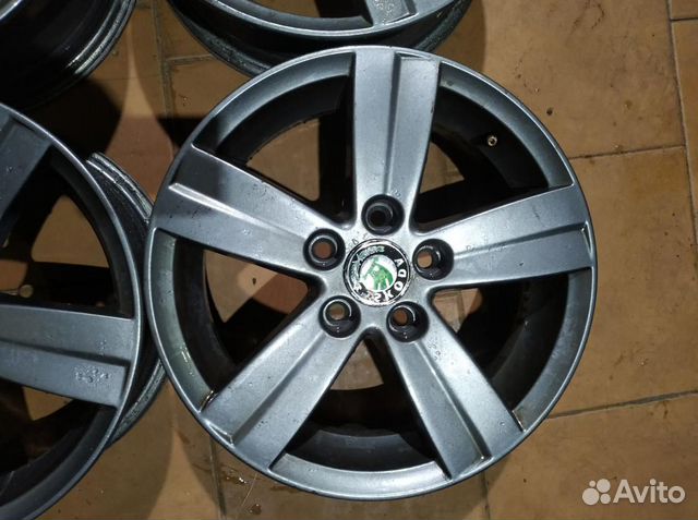 Диски бу литые R14 P на Skoda Volkswagen Диски бу литые R14 P на Skoda Volkswagen