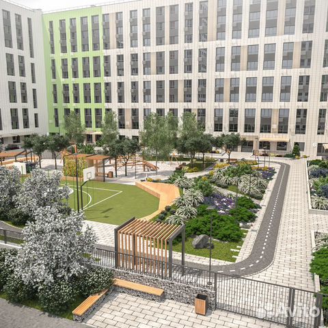 2-к квартира, 53.7 м², 9/10 эт.