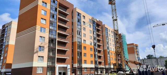 2-к квартира, 53.7 м², 2/9 эт.