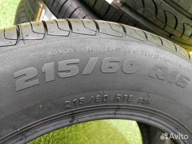 Летние шины R16 215 60 16 Pirelli новые