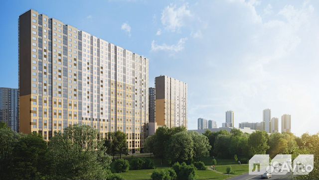 2-к квартира, 42.3 м², 18/25 эт. 2-к квартира, 42.3 м², 18/25 эт.