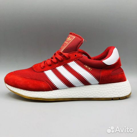 Кроссовки Adidas Iniki Runner красные Кроссовки Adidas Iniki Runner красные