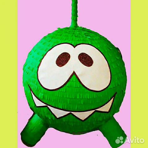 Пиньята Ам Ням из Cut the rope Пиньята Ам Ням из Cut the rope