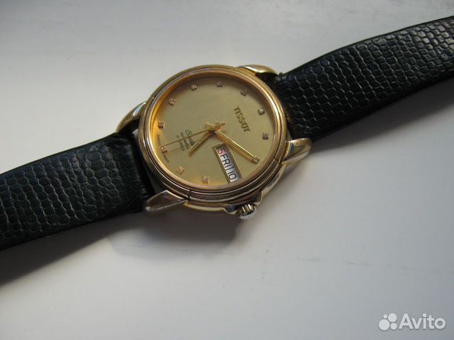 Tissot Seastar A650/750K бриллианты мужские часы