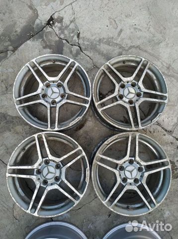 Диски бу литые R16 I на Mercedes Диски бу литые R16 I на Mercedes