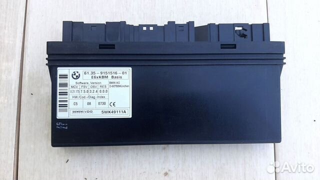 Блок комфорта BMW 5-Series 525I E60