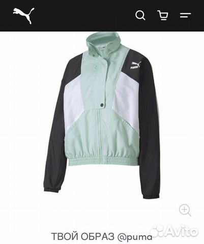 Ветровка Puma TFS Woven track jacket оригинал Ветровка Puma TFS Woven track jacket оригинал