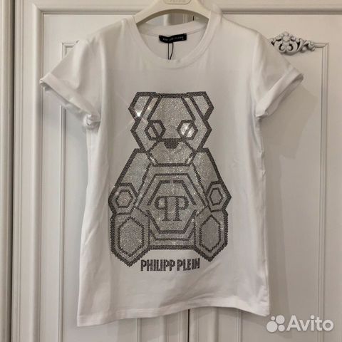 Стильная новая футболка Philipp Plein s-m