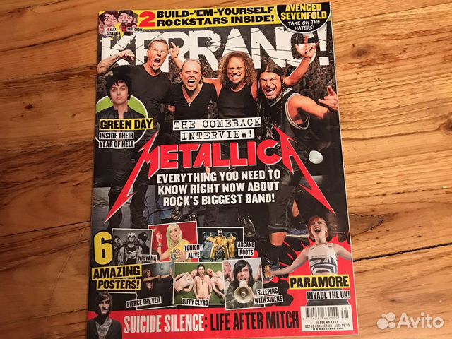 Kerrang #1487 green DAY, paramore Kerrang #1487 green DAY, paramore