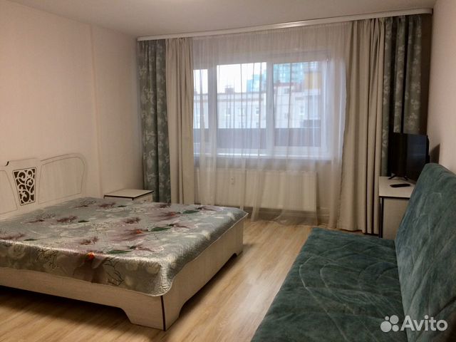 

1-к. квартира, 43 м², 2 кровати
